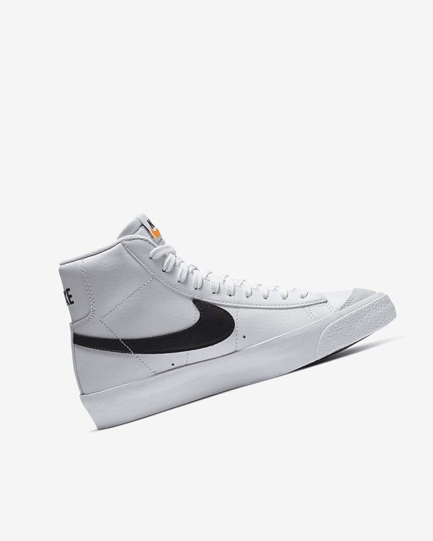 Zapatillas Nike Blazer Mid '77 Niña Blancas Naranjas Negras | AR2662