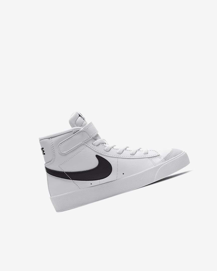 Zapatillas Nike Blazer Mid '77 Niña Blancas Naranjas Negras | AR2779