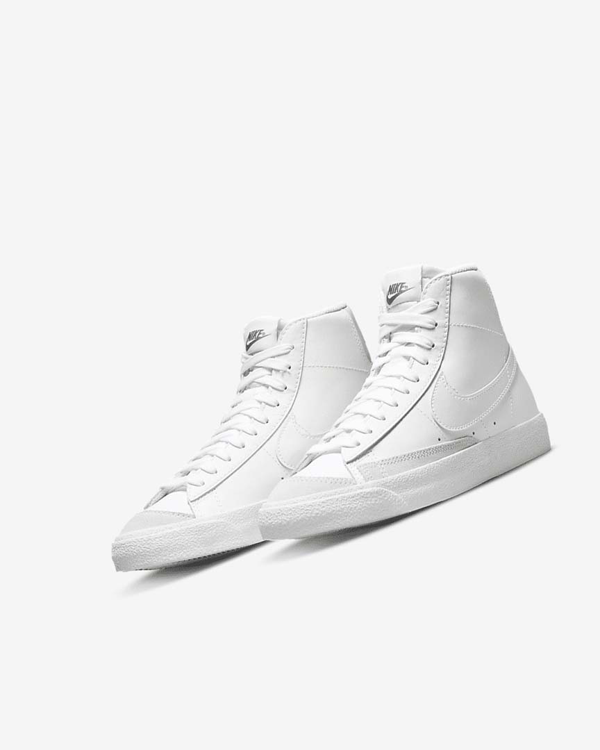 Zapatillas Nike Blazer Mid '77 Niña Blancas Marrones Claro Blancas | AR5606