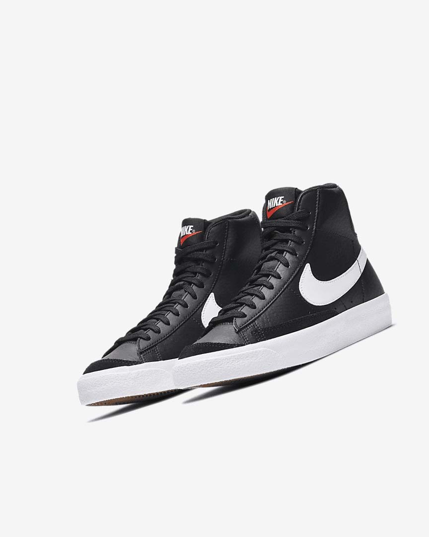 Zapatillas Nike Blazer Mid '77 Niña Negras Blancas Naranjas | AR5144