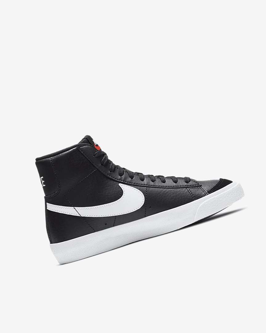 Zapatillas Nike Blazer Mid '77 Niño Negras Blancas Naranjas | AR2920