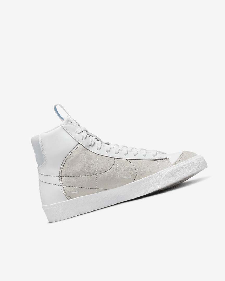 Zapatillas Nike Blazer Mid '77 SE Dance Niño Blancas Blancas Azules Gris | AR2222