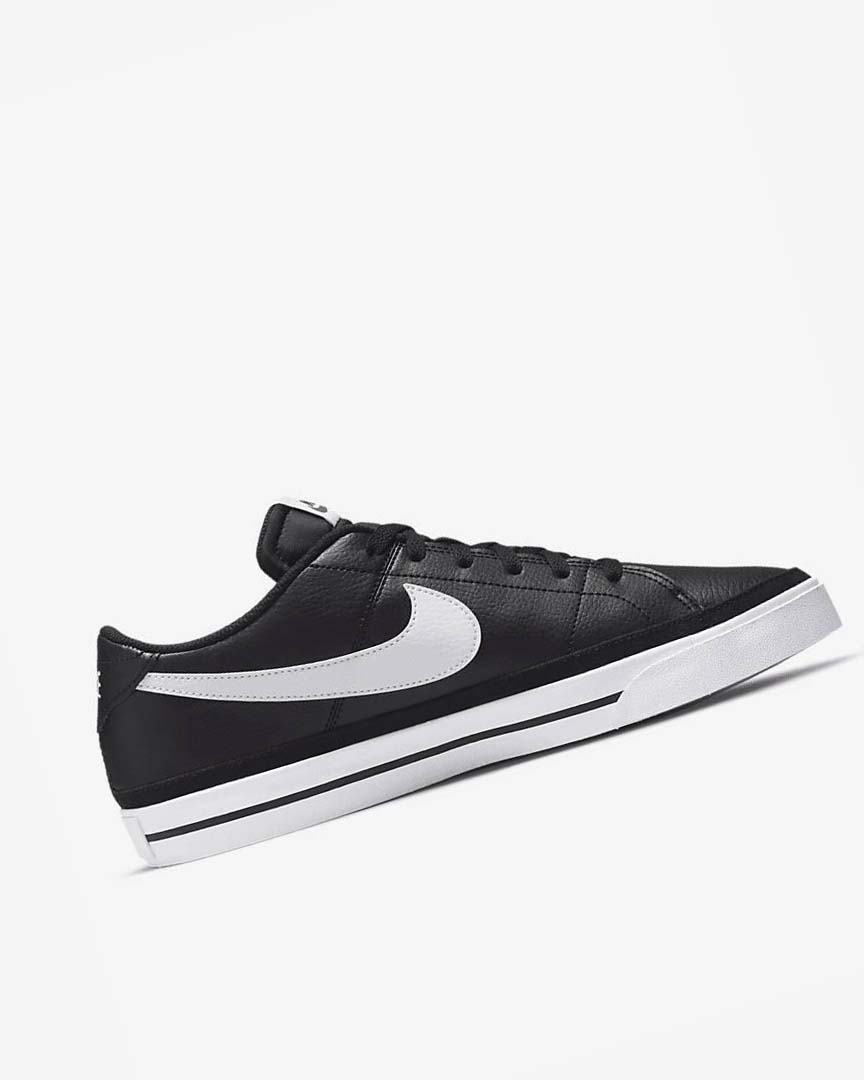 Zapatillas Nike Court Legacy Hombre Negras Blancas | AR5042