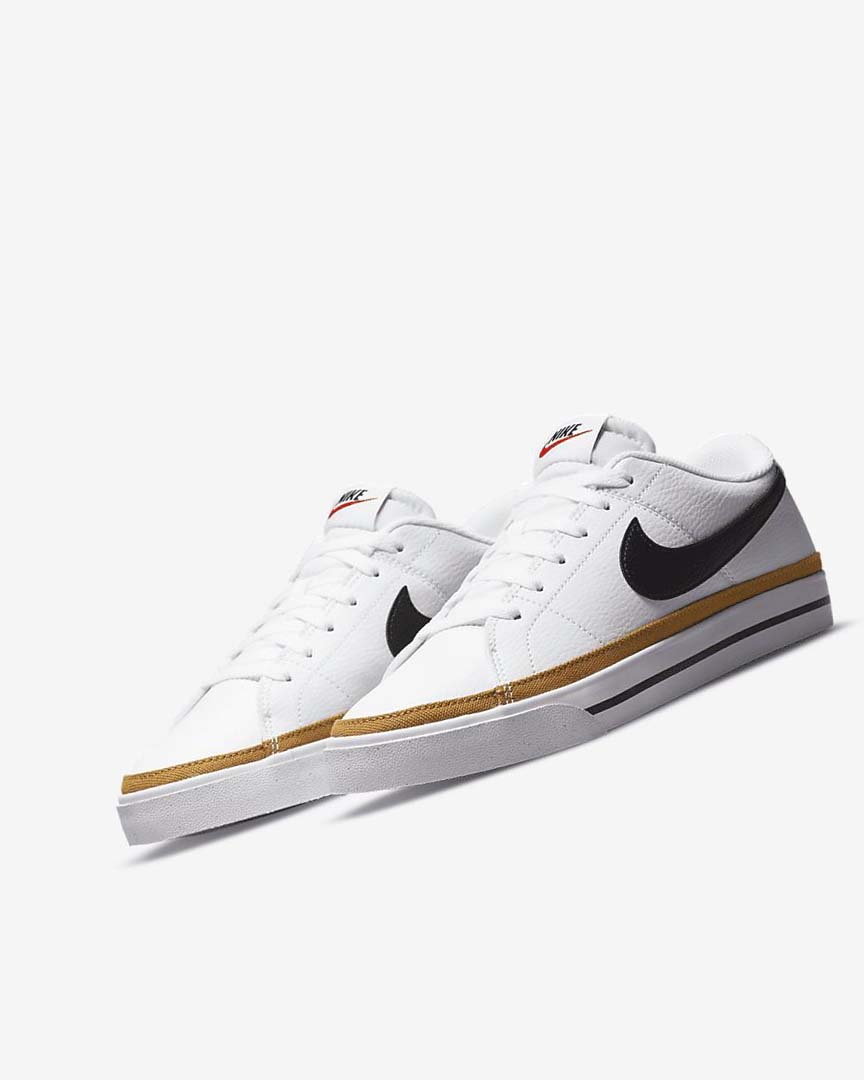 Zapatillas Nike Court Legacy Next Nature Mujer Blancas Naranjas Negras | AR2772