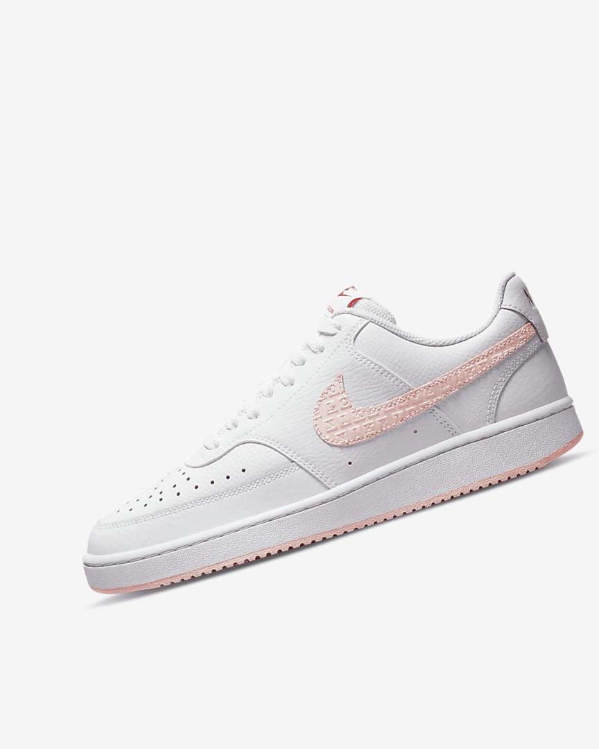 Zapatillas Nike Court Vision LO Mujer Blancas Rojas | AR2820