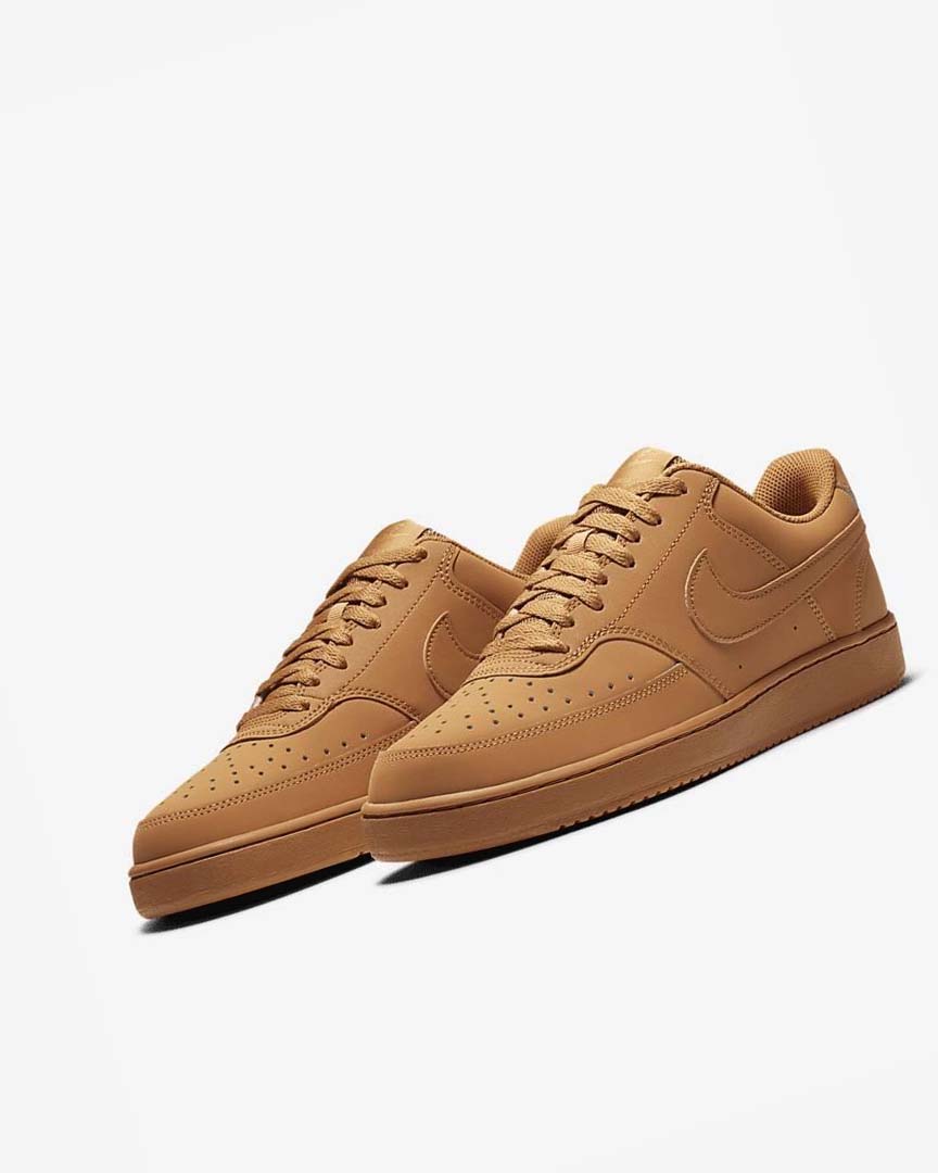 Zapatillas Nike Court Vision Low Hombre Marrones | AR5530