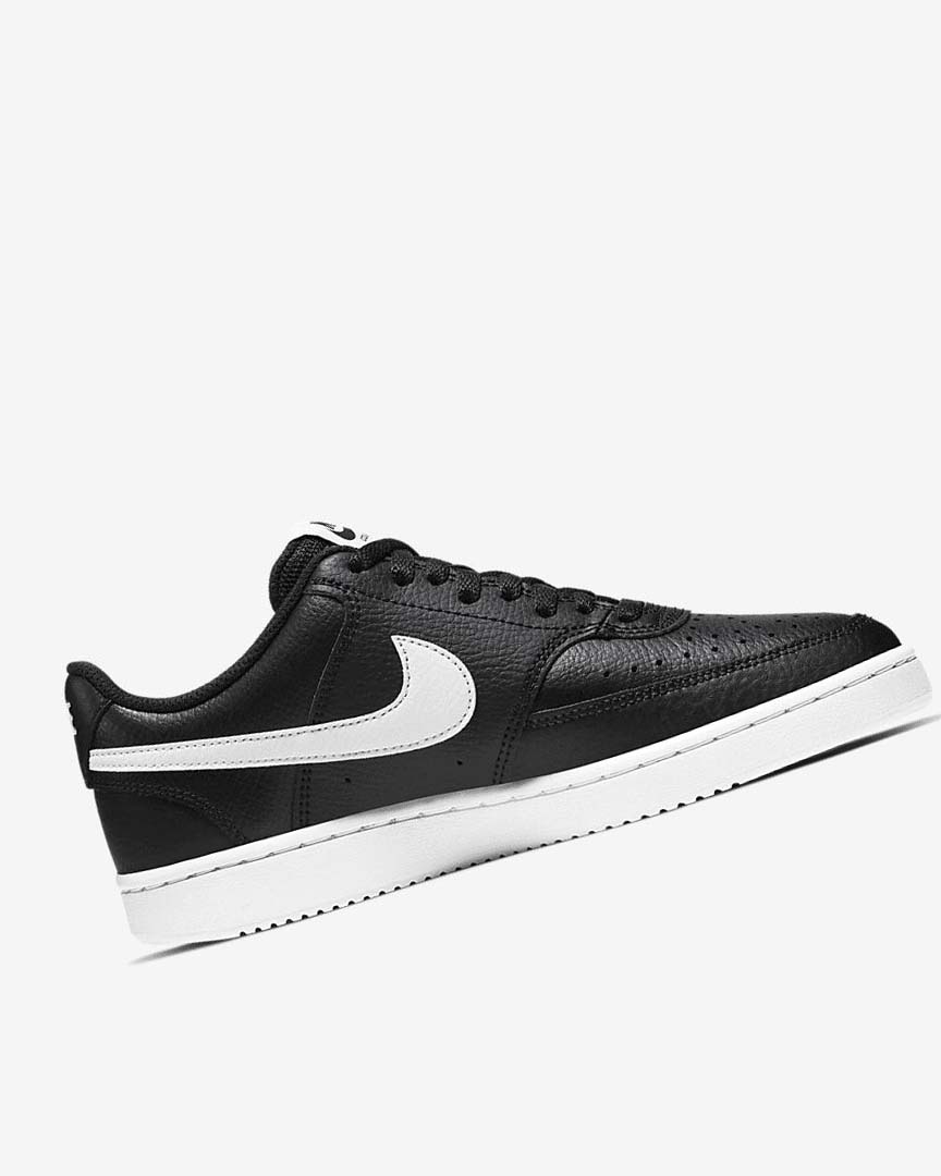 Zapatillas Nike Court Vision Low Mujer Negras Blancas | AR5490