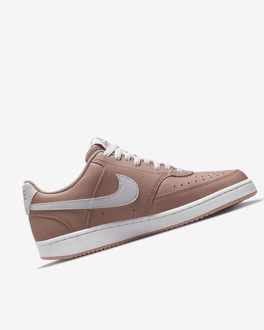 Zapatillas Nike Court Vision Low Next Nature Mujer Rosas Negras Blancas | AR2689