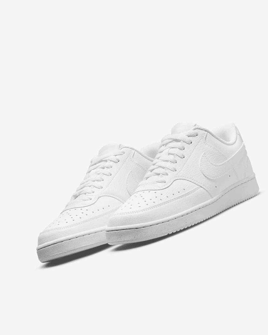 Zapatillas Nike Court Vision Low Next Nature Mujer Blancas Blancas Blancas | AR4874