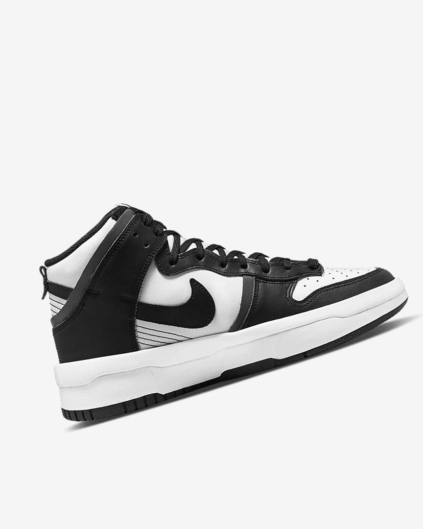 Zapatillas Nike Dunk High Up Mujer Blancas Gris Oscuro Negras | AR4556