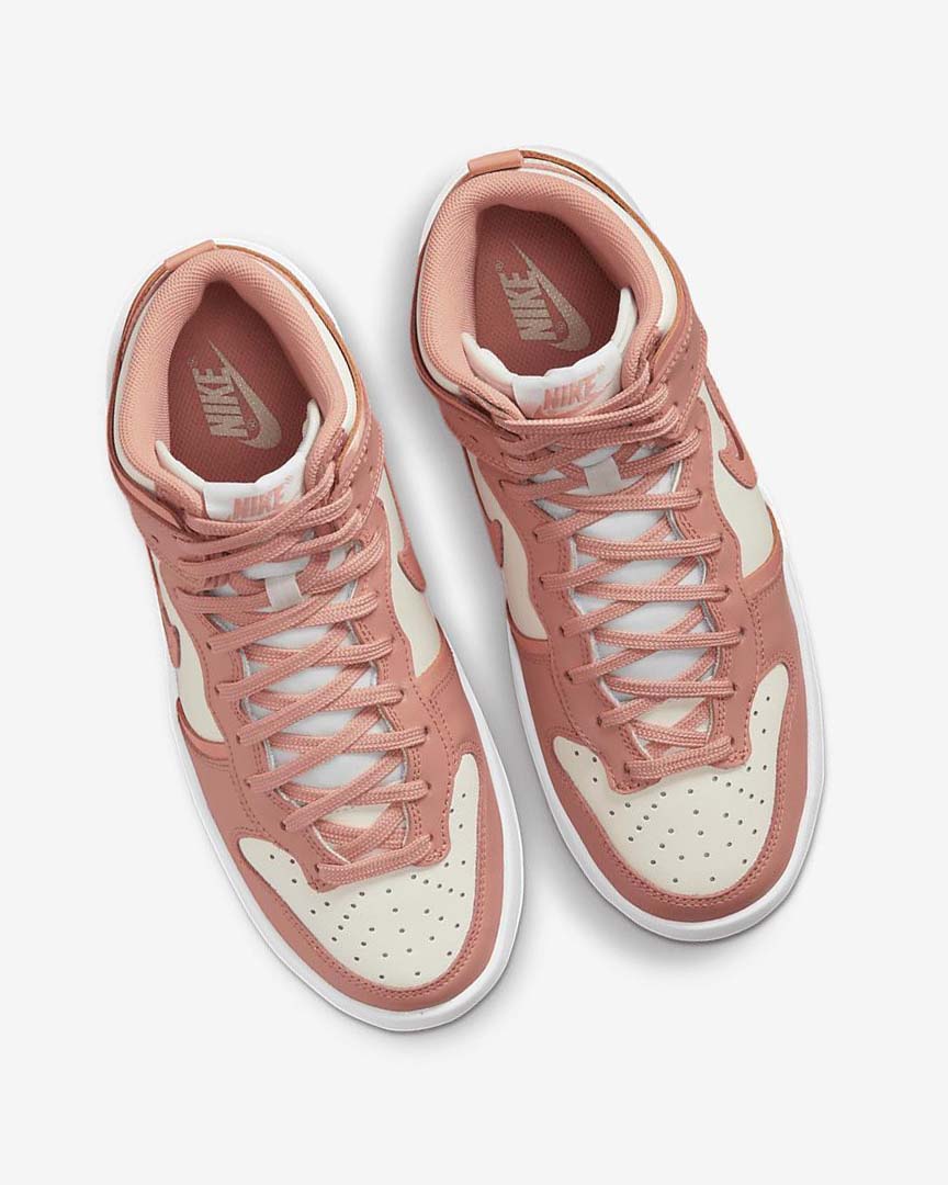 Zapatillas Nike Dunk High Up Mujer Rojas | AR5556