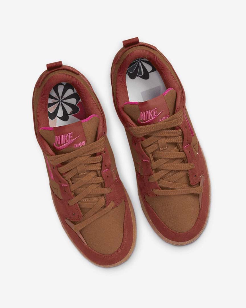 Zapatillas Nike Dunk Low Disrupt 2 Mujer Marrones Naranjas Rojas Rosas | AR2337