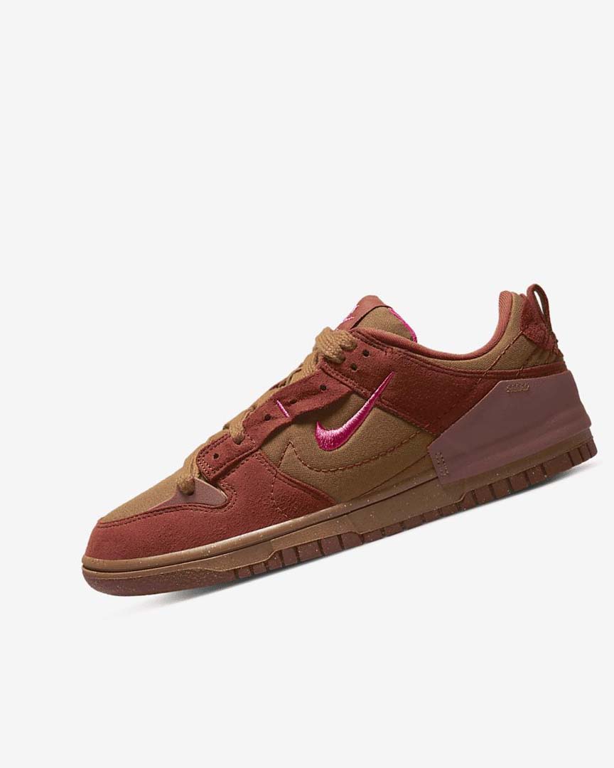 Zapatillas Nike Dunk Low Disrupt 2 Mujer Marrones Naranjas Rojas Rosas | AR2337