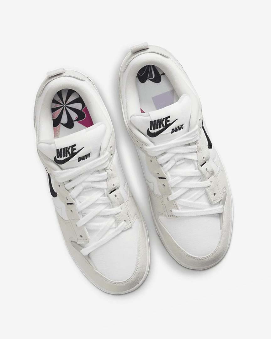 Zapatillas Nike Dunk Low Disrupt 2 Mujer Blancas Beige Claro Negras | AR5364