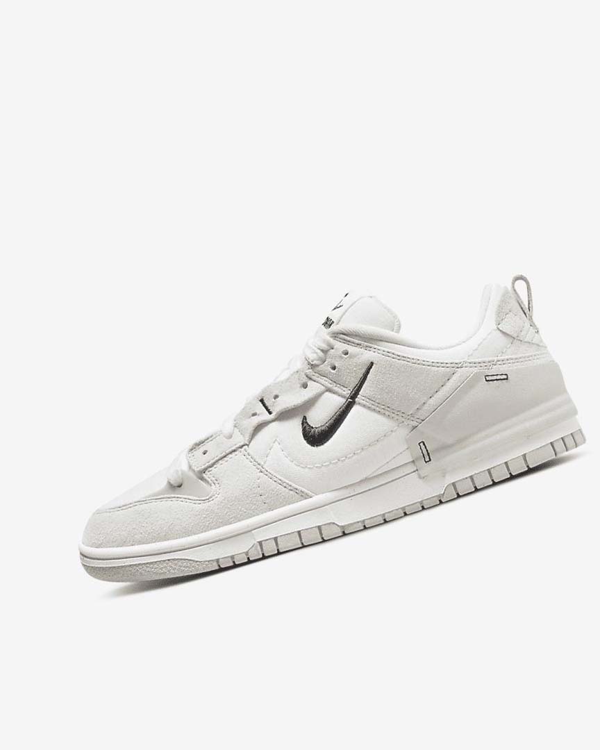 Zapatillas Nike Dunk Low Disrupt 2 Mujer Blancas Beige Claro Negras | AR5364