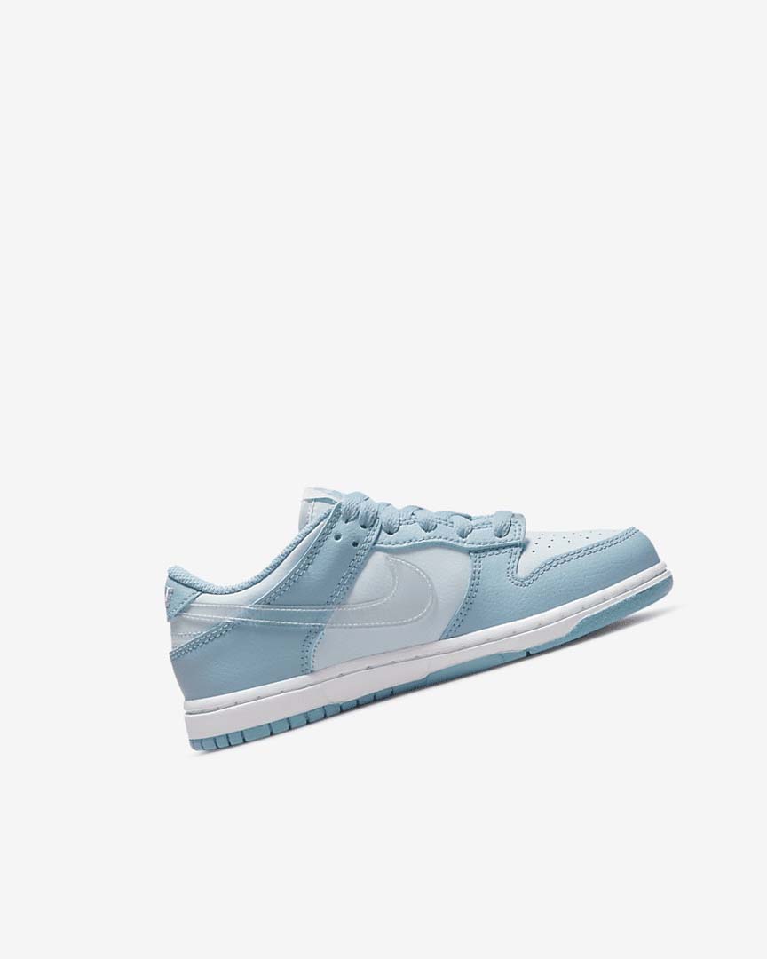 Zapatillas Nike Dunk Low Niña Azules Blancas | AR1212