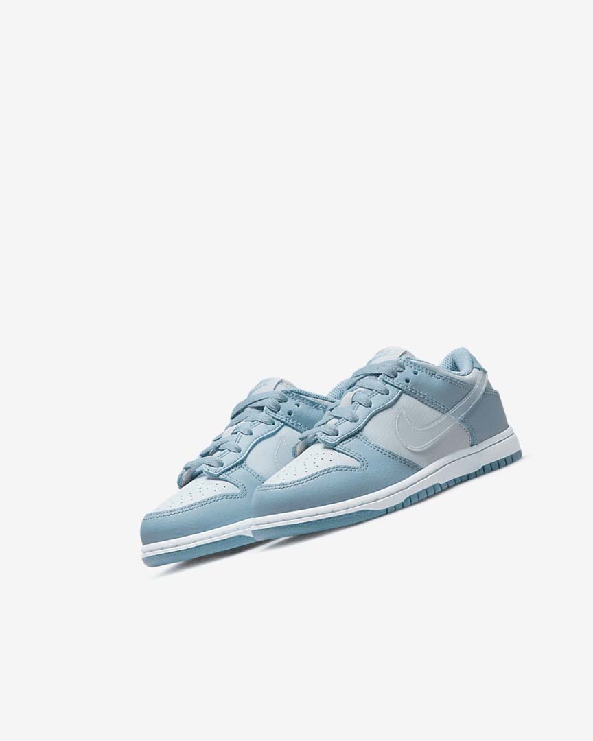 Zapatillas Nike Dunk Low Niña Azules Blancas | AR1212