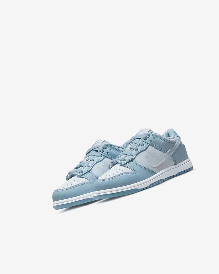 Zapatillas Nike Dunk Low Niño Azules Blancas | AR2732