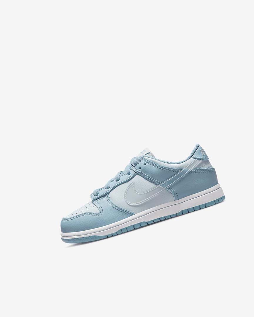 Zapatillas Nike Dunk Low Niño Azules Blancas | AR2732