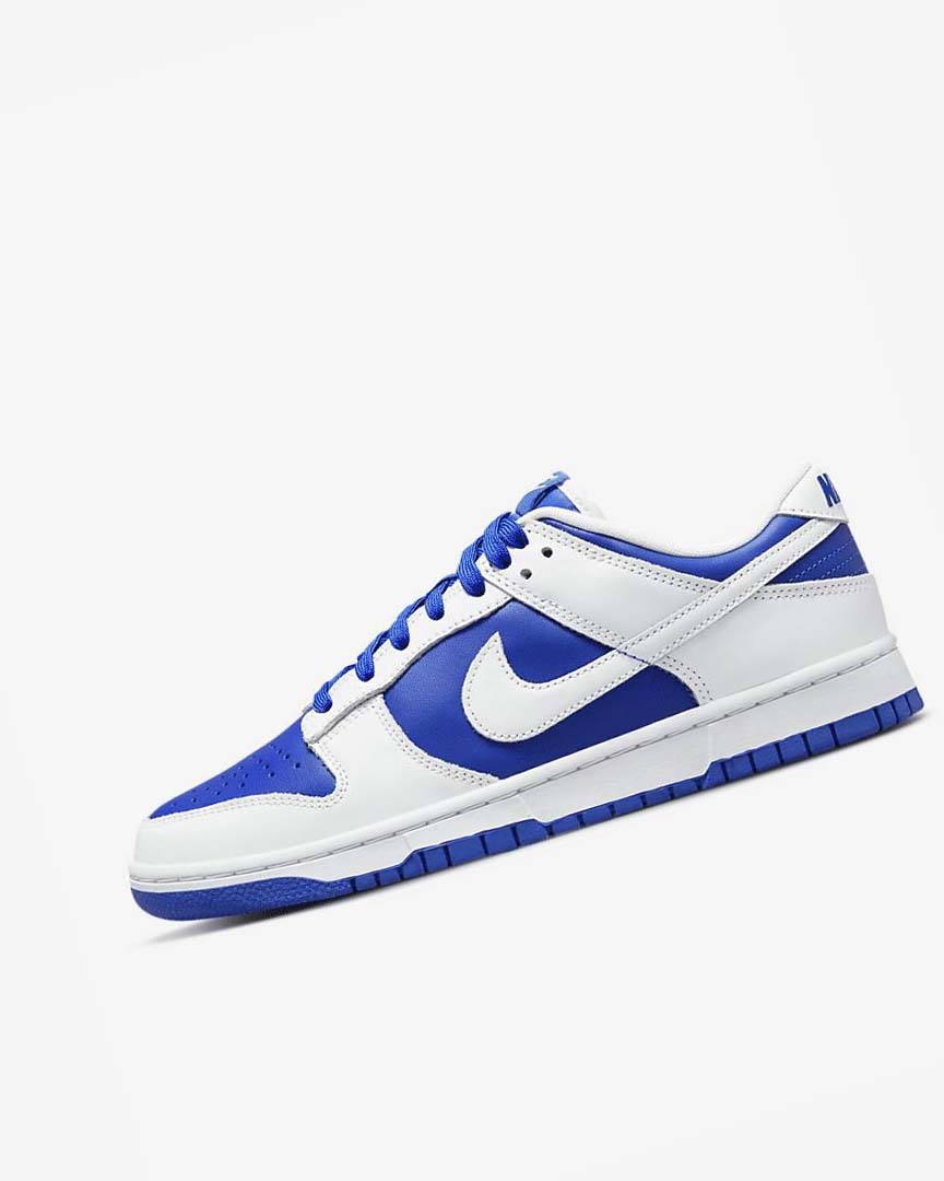 Zapatillas Nike Dunk Low Retro Hombre Azules Blancas Azules | AR1137