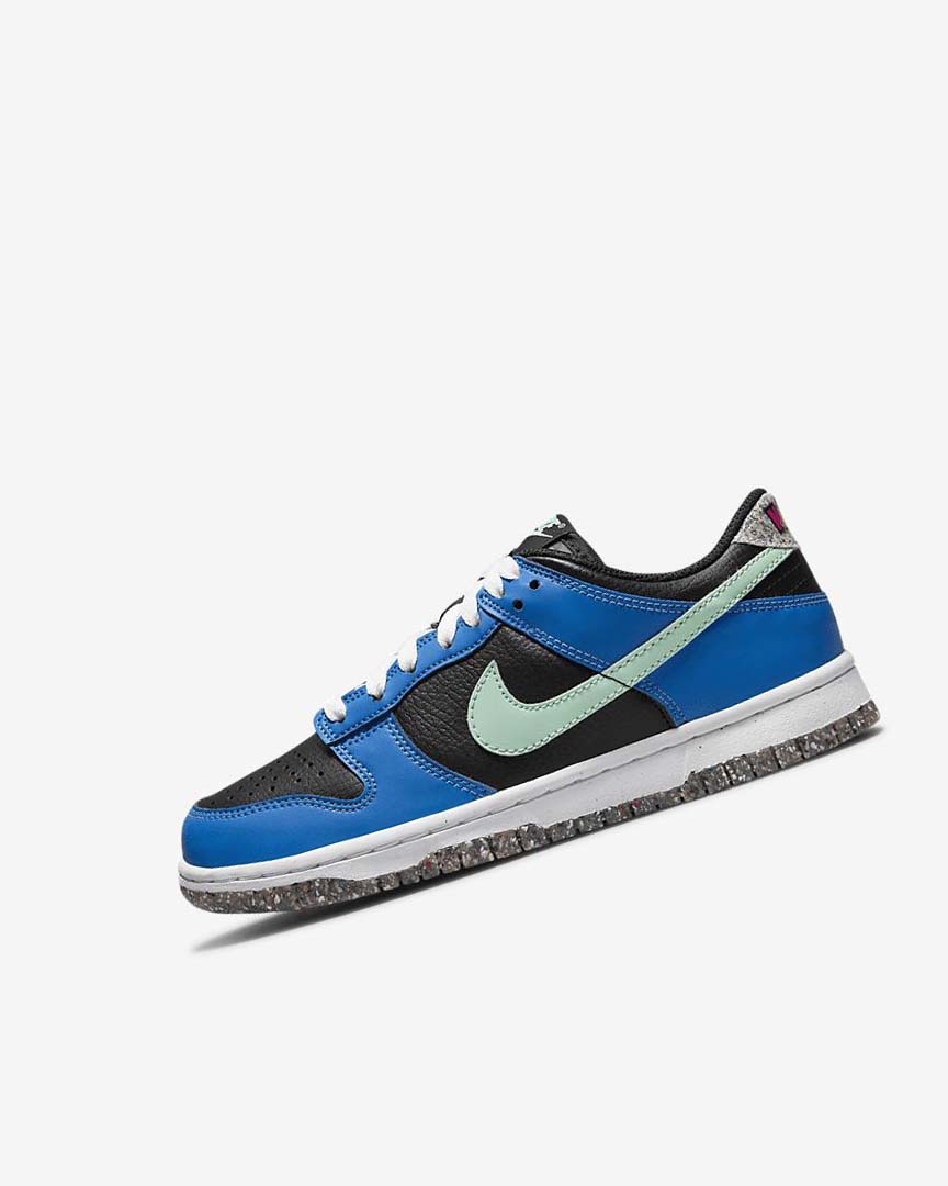 Zapatillas Nike Dunk Low SE Niña Negras Azules Claro Rosas Verde Menta | AR2849