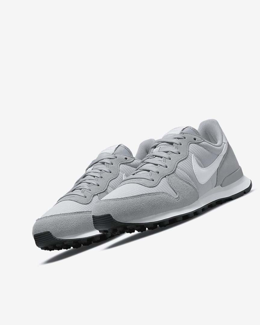 Zapatillas Nike Internationalist Mujer Gris Plateadas Negras Blancas | AR4732