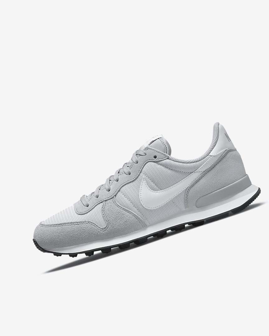 Zapatillas Nike Internationalist Mujer Gris Plateadas Negras Blancas | AR4732