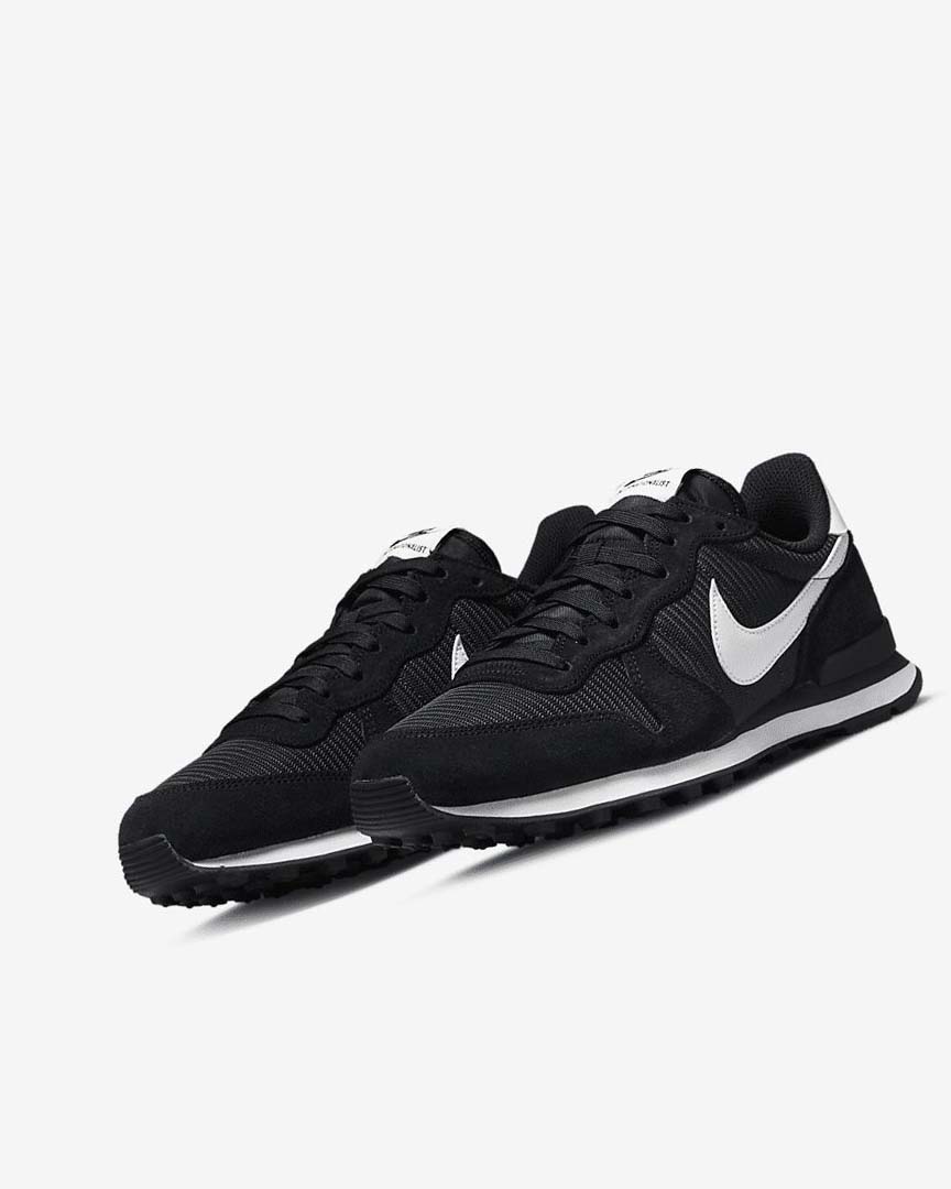 Zapatillas Nike Internationalist Mujer Negras Gris Oscuro Blancas | AR5091