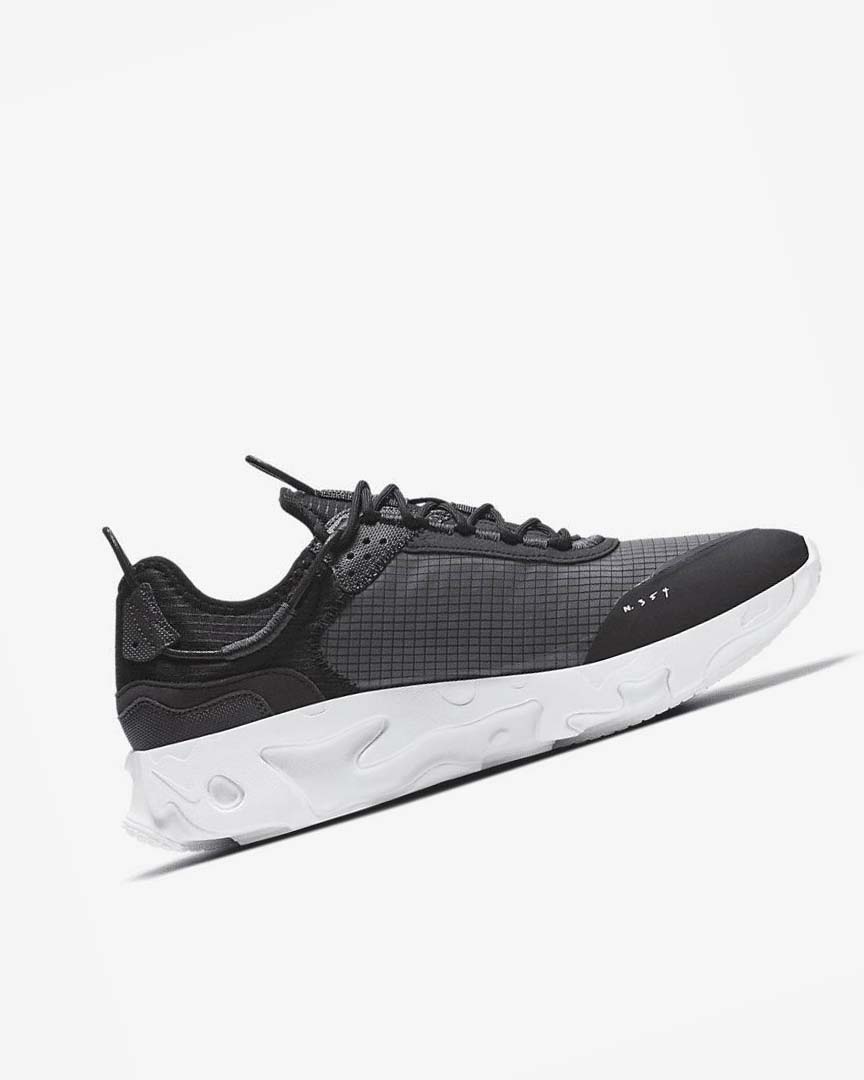 Zapatillas Nike React Live Hombre Negras Gris Oscuro Blancas | AR2914