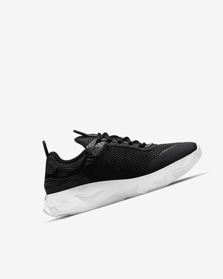 Zapatillas Nike React Live Niño Negras Gris Oscuro Blancas | AR3010