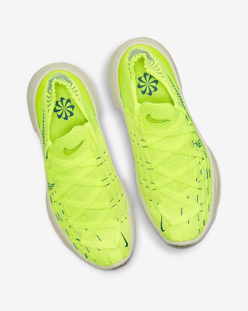 Zapatillas Nike Space Hippie 04 Mujer Limón Claro Verde Turquesa | AR5234