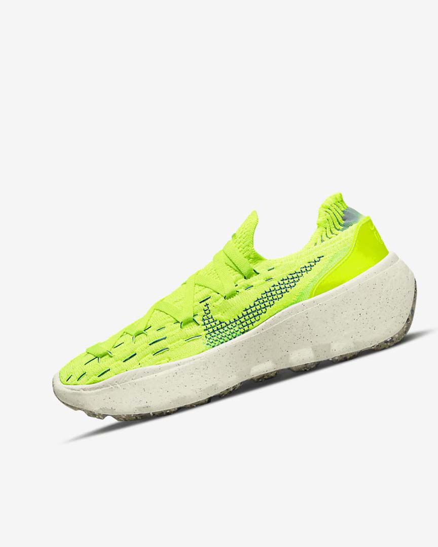 Zapatillas Nike Space Hippie 04 Mujer Limón Claro Verde Turquesa | AR5234