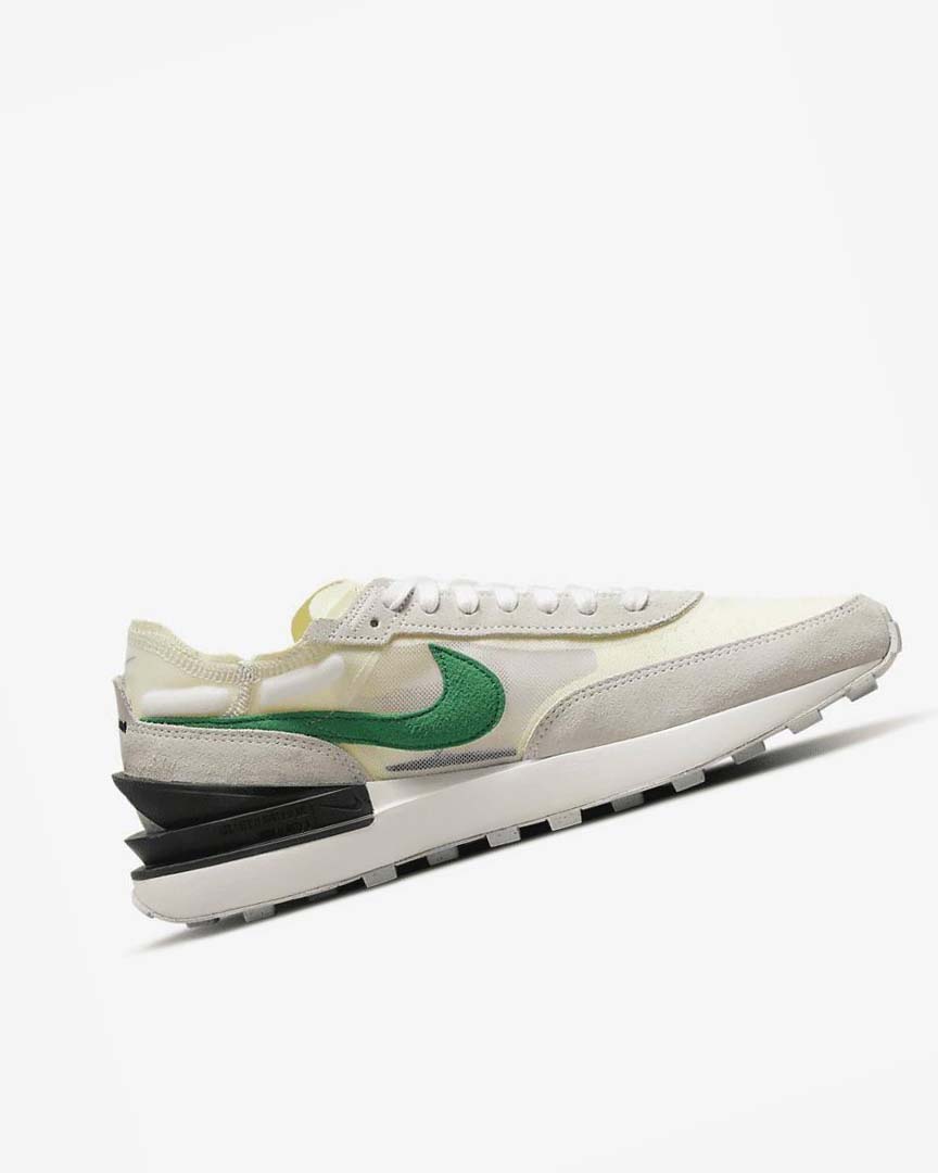 Zapatillas Nike Waffle One Hombre Beige Verde Negras | AR2706