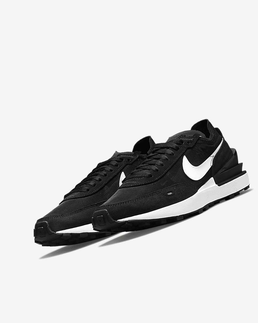 Zapatillas Nike Waffle One Mujer Negras Naranjas Blancas | AR2460