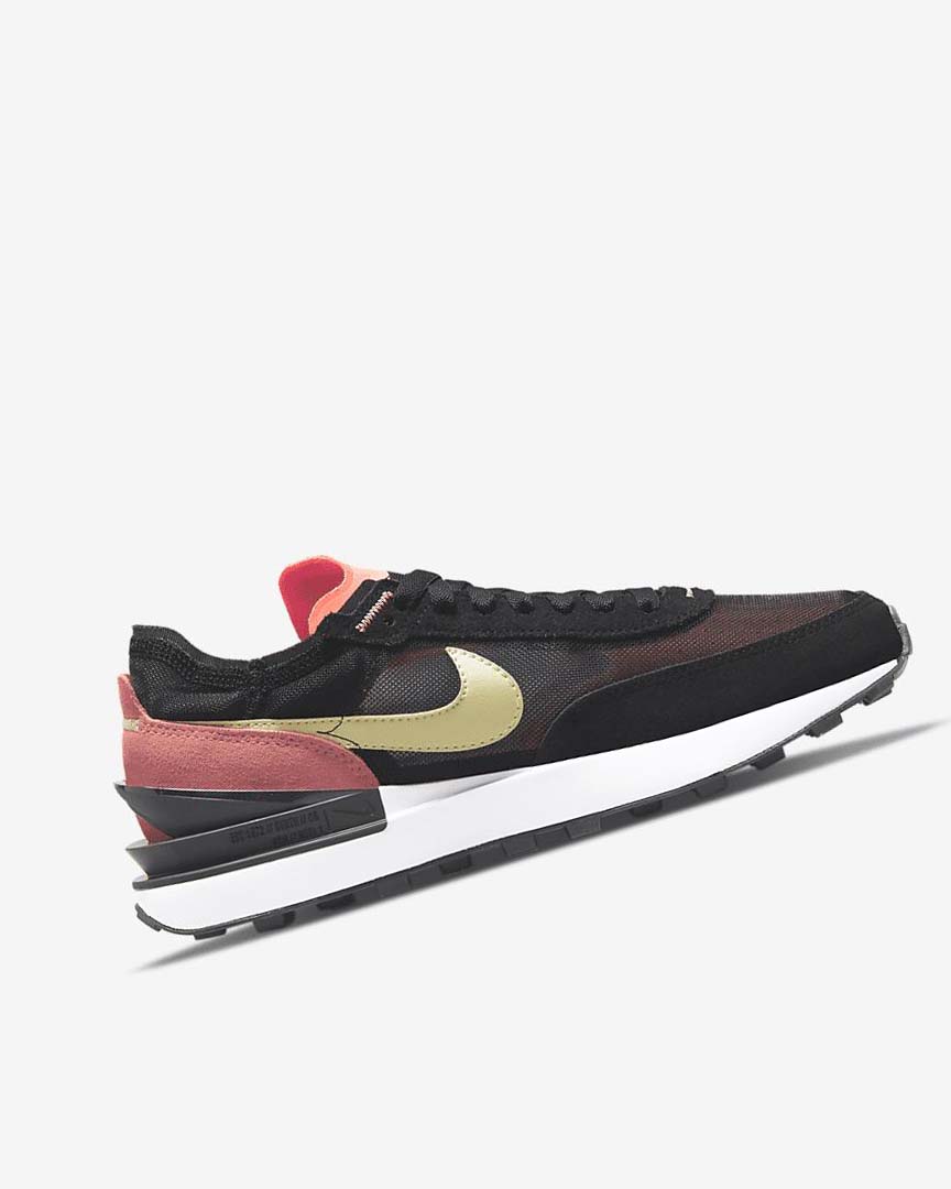 Zapatillas Nike Waffle One Mujer Negras Rojas Verde Claro | AR5195