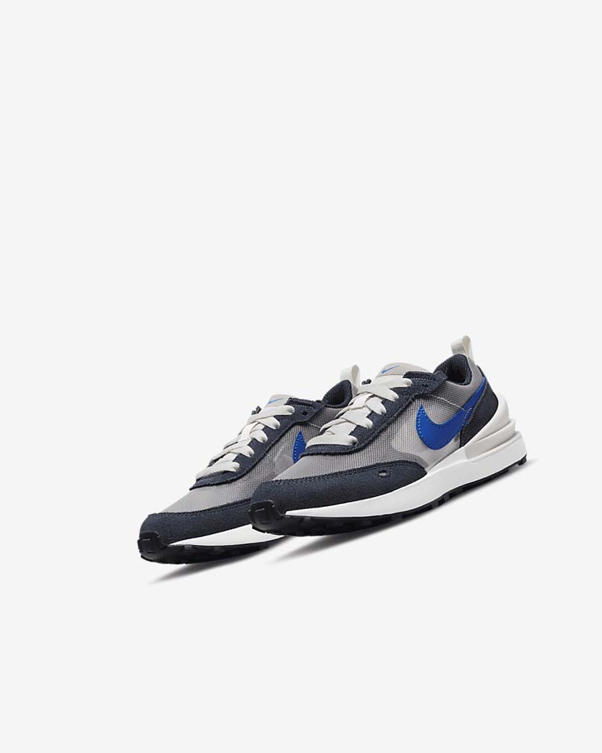 Zapatillas Nike Waffle One Niña Obsidian Oscuro Negras Azul Real | AR3244