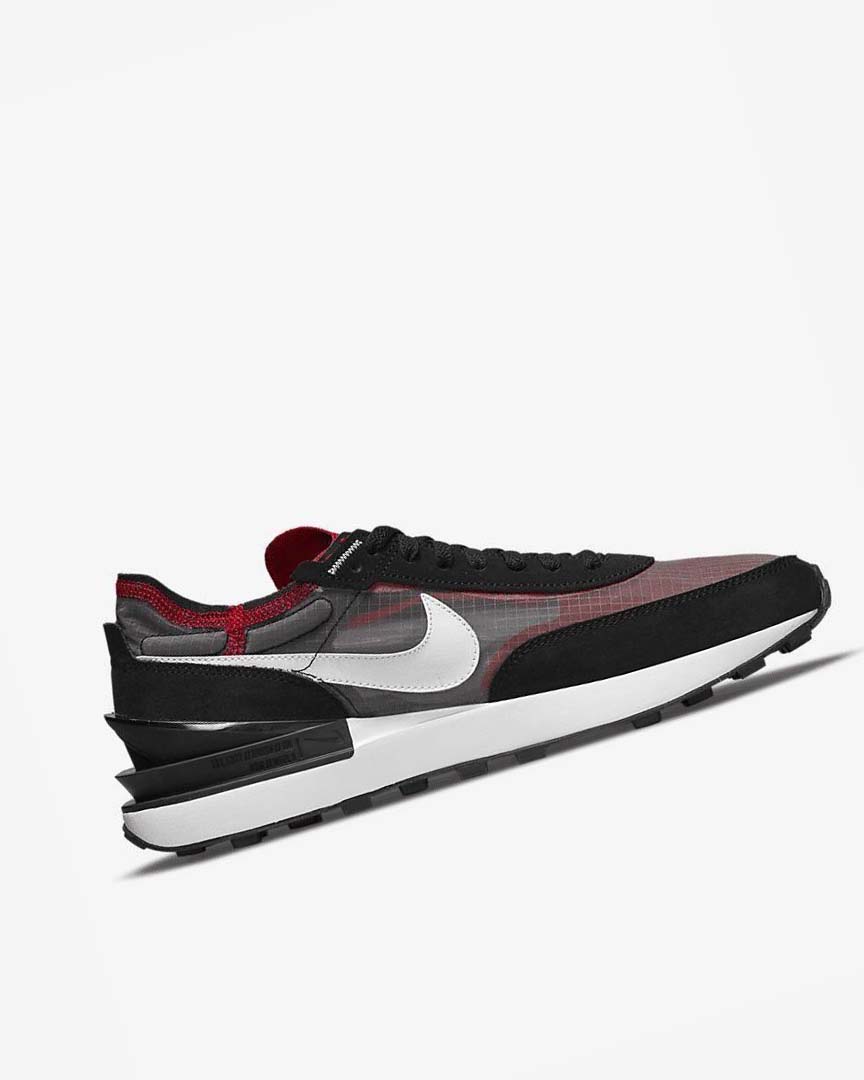 Zapatillas Nike Waffle One SE Hombre Negras Rojas Blancas | AR2450