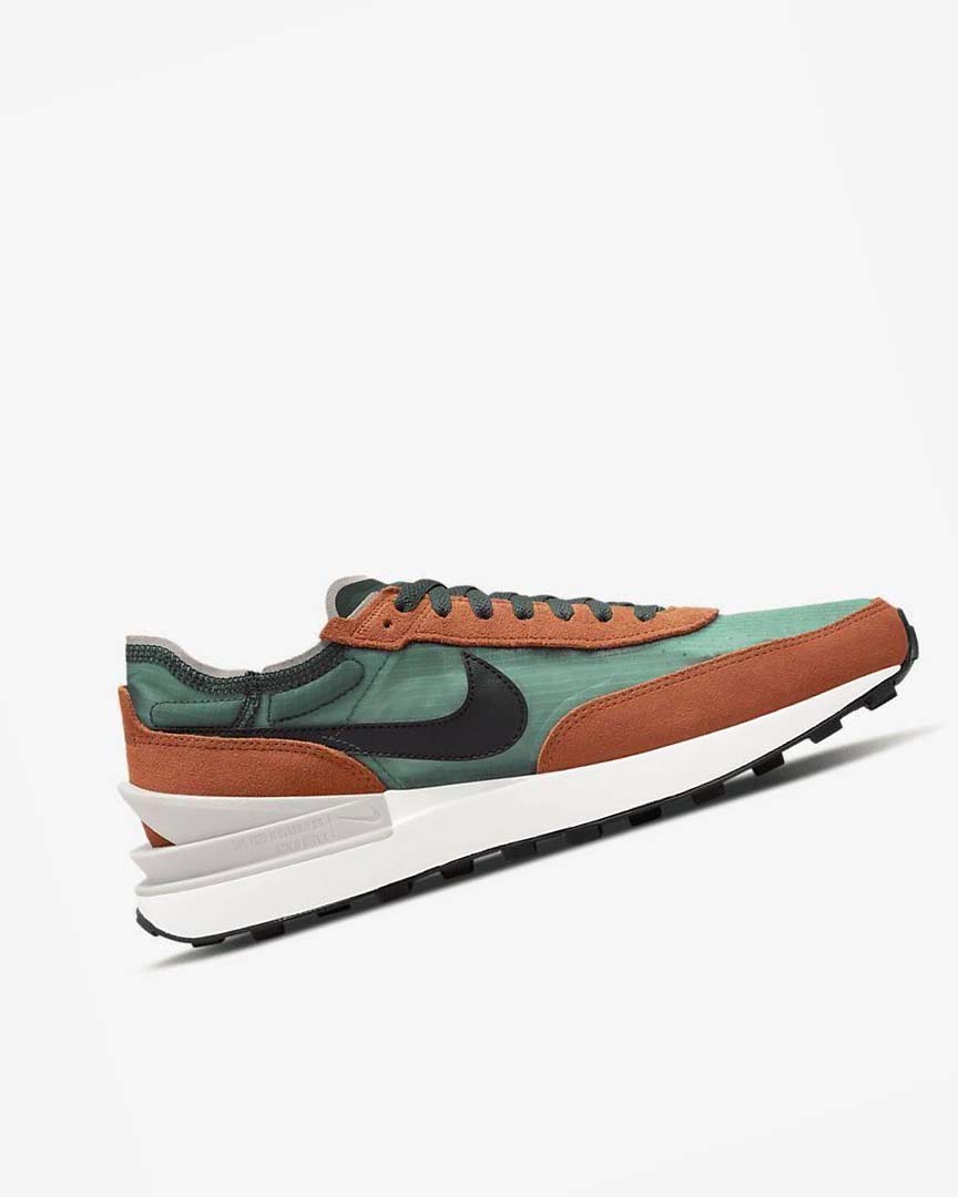 Zapatillas Nike Waffle One SE Hombre Verde Naranjas Negras | AR5076