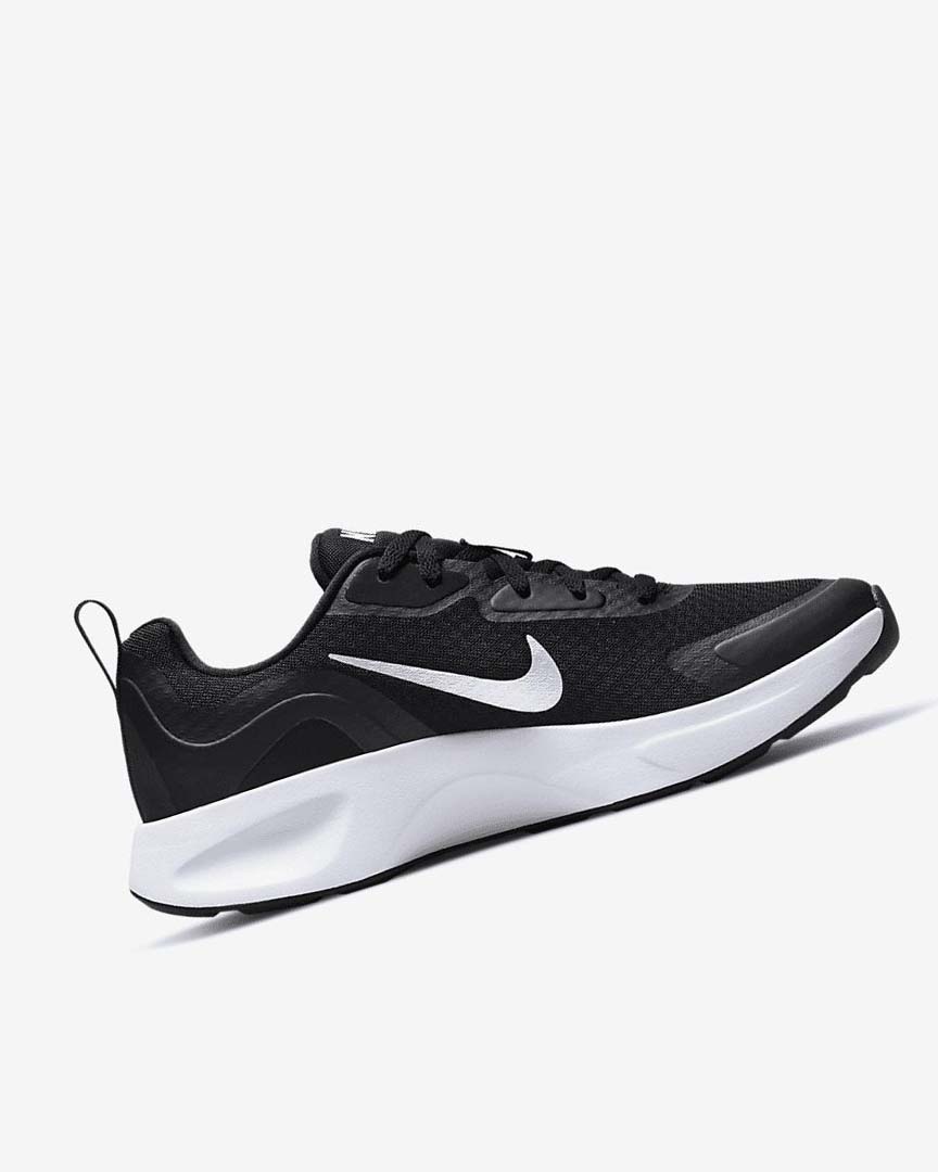 Zapatillas Nike Wearallday Mujer Negras Blancas | AR1169