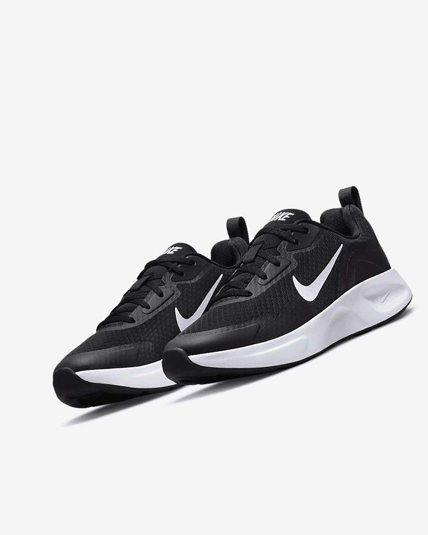 Zapatillas Nike Wearallday Mujer Negras Blancas | AR1169