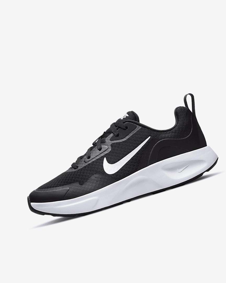 Zapatillas Nike Wearallday Mujer Negras Blancas | AR1169