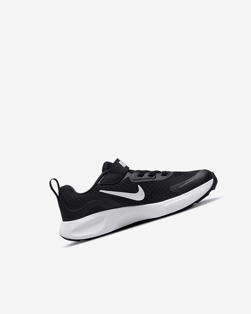 Zapatillas Nike Wearallday Niña Negras Blancas | AR4997