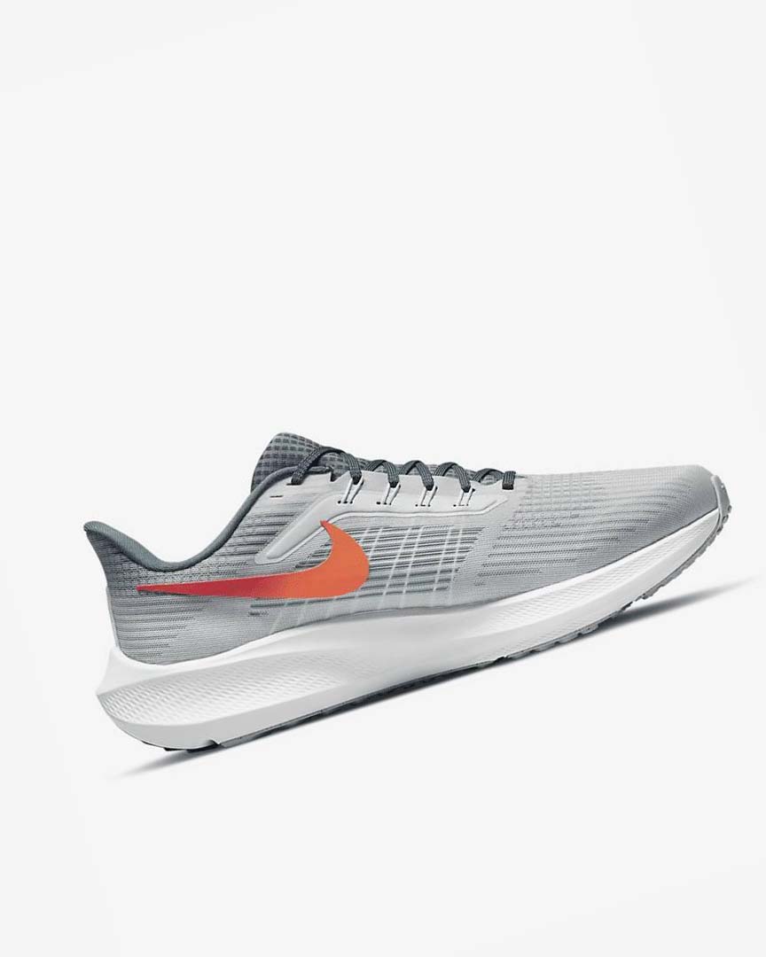 Zapatillas Running Nike Air Zoom Pegasus 39 Hombre Plateadas Naranjas | AR2304