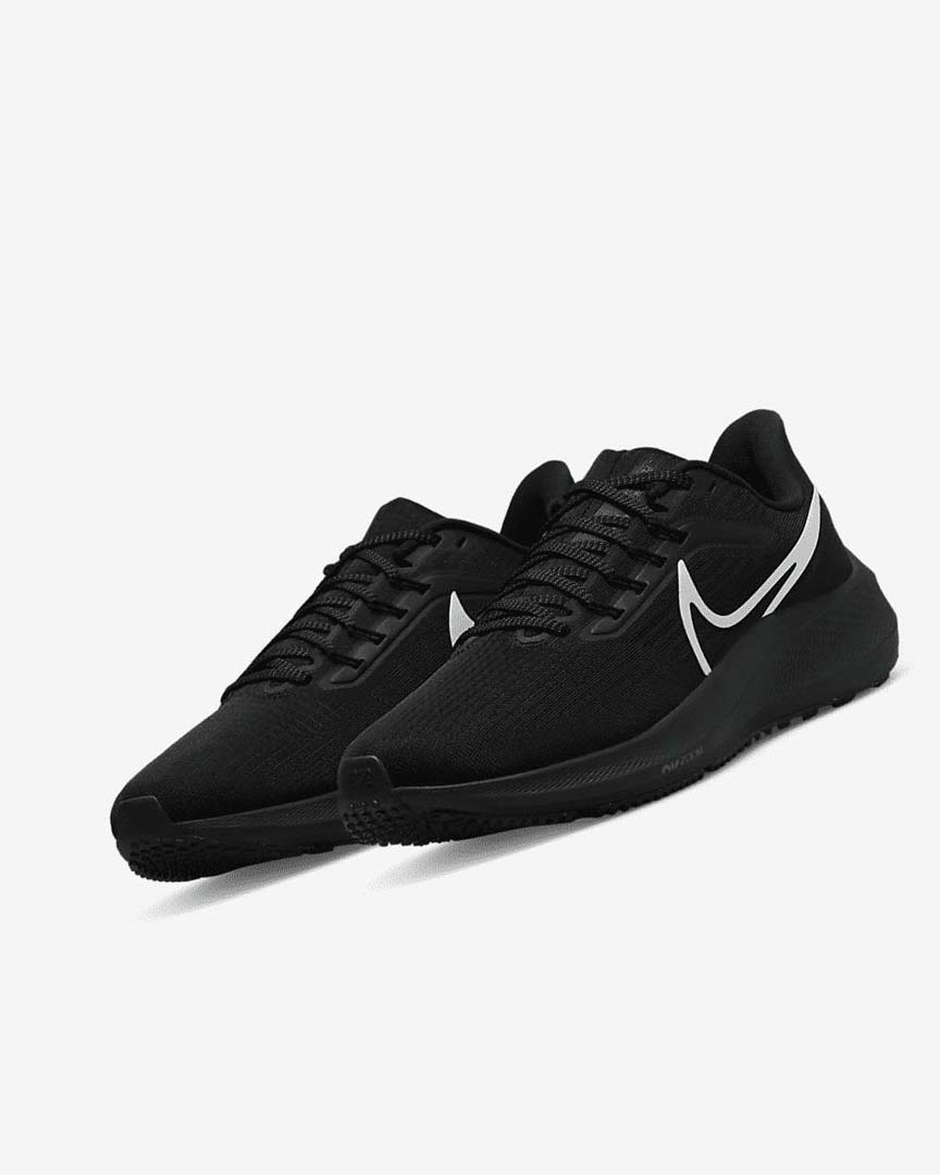 Zapatillas Running Nike Air Zoom Pegasus 39 Mujer Negras Negras Plateadas Negras | AR2776