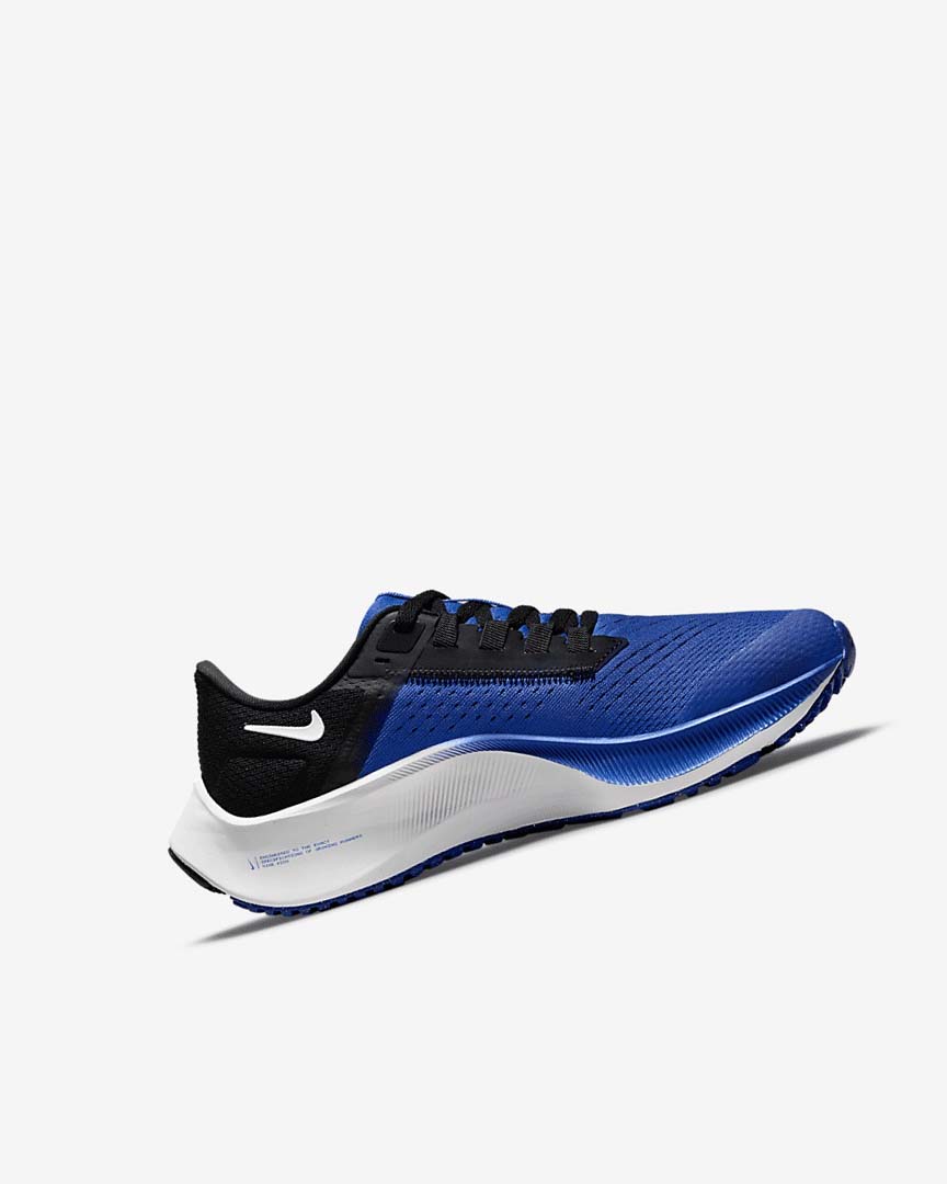 Zapatillas Running Nike Air Zoom Pegasus 38 Niña Azul Real Negras Blancas | AR5122