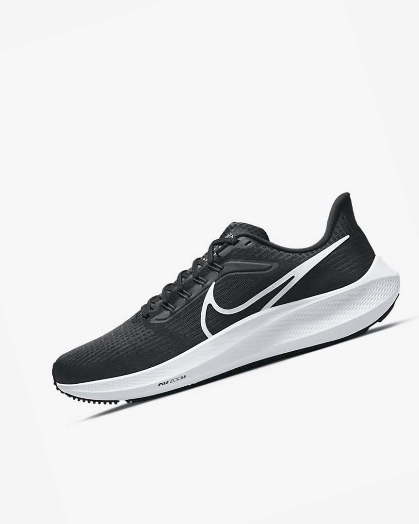 Zapatillas Running Nike Air Zoom Pegasus 39 Hombre Negras Gris Oscuro Blancas | AR5138