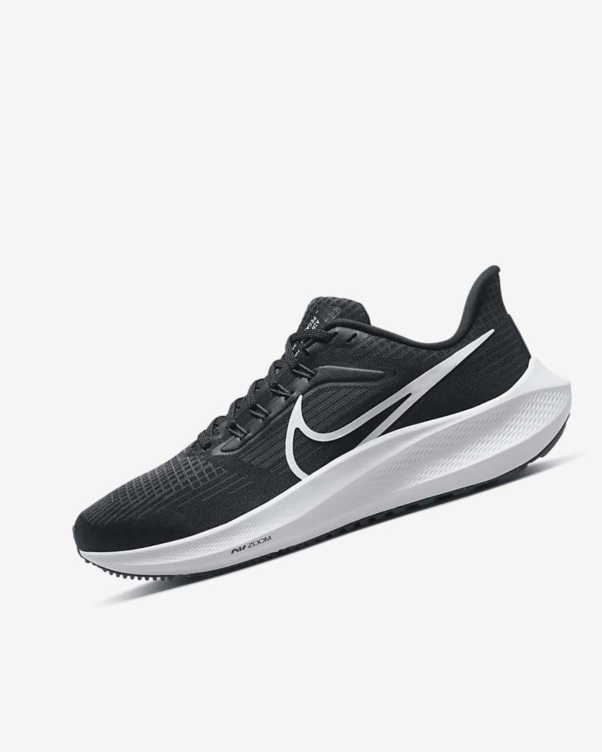 Zapatillas Running Nike Air Zoom Pegasus 39 Mujer Negras Gris Oscuro Blancas | AR5539