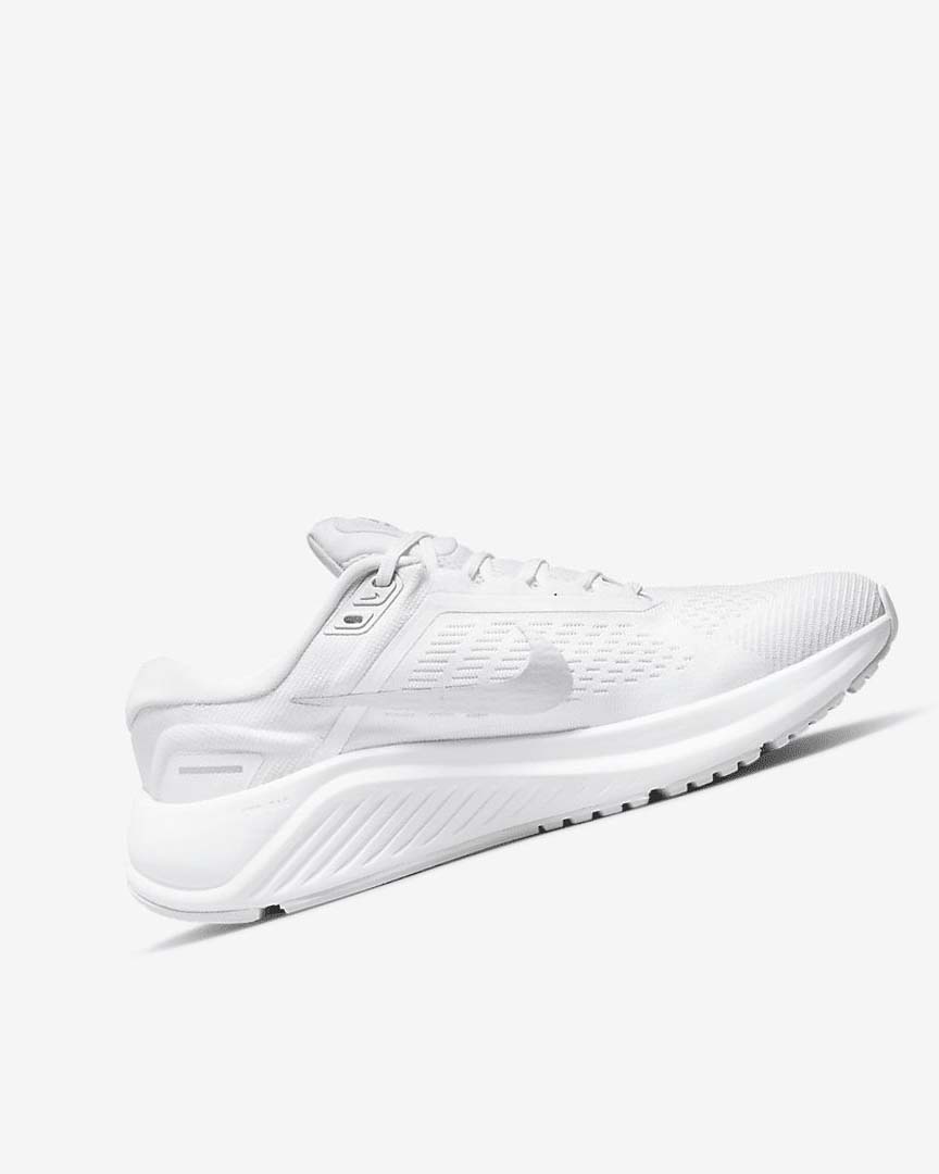 Zapatillas Running Nike Air Zoom Structure 24 Mujer Blancas Plateadas Plateadas Metal Plateadas | AR2487