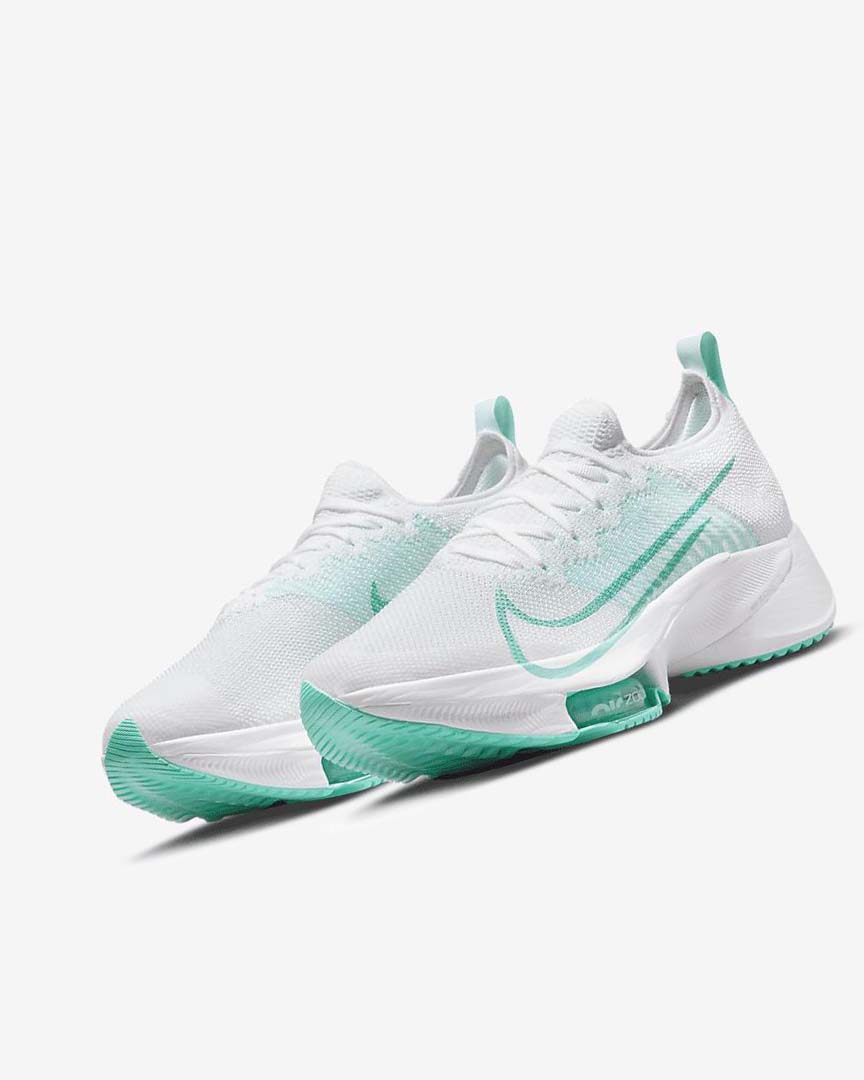 Zapatillas Running Nike Air Zoom Tempo NEXT% Mujer Blancas Verde Turquesa Turquesa | AR5482