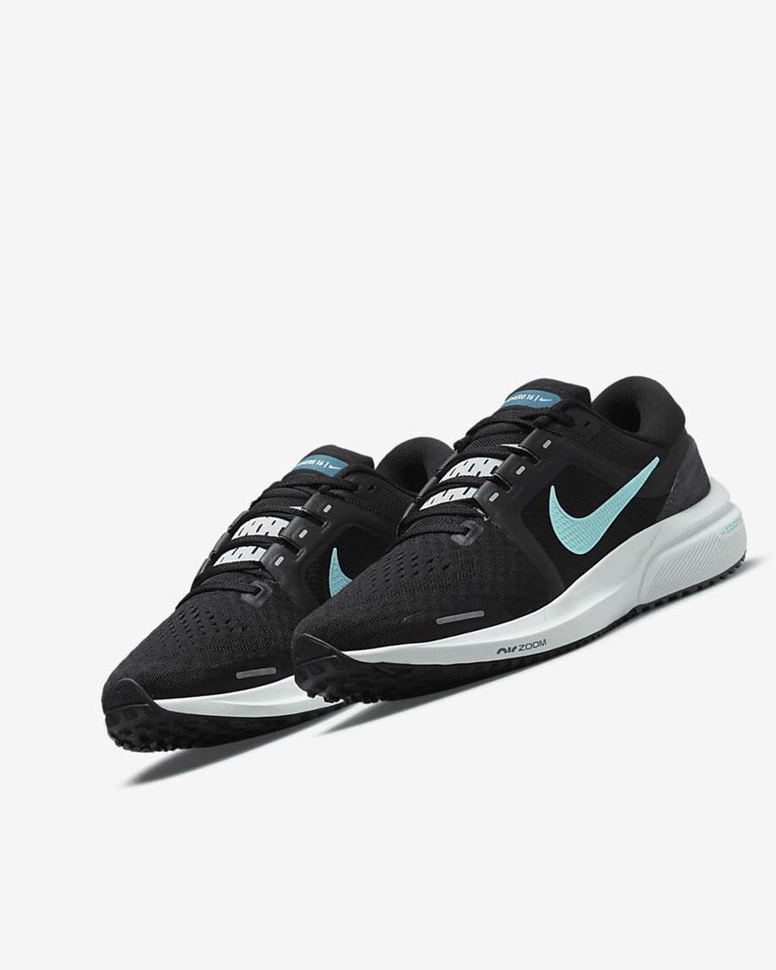 Zapatillas Running Nike Air Zoom Vomero 16 Mujer Negras Turquesa Claro Verde | AR2329